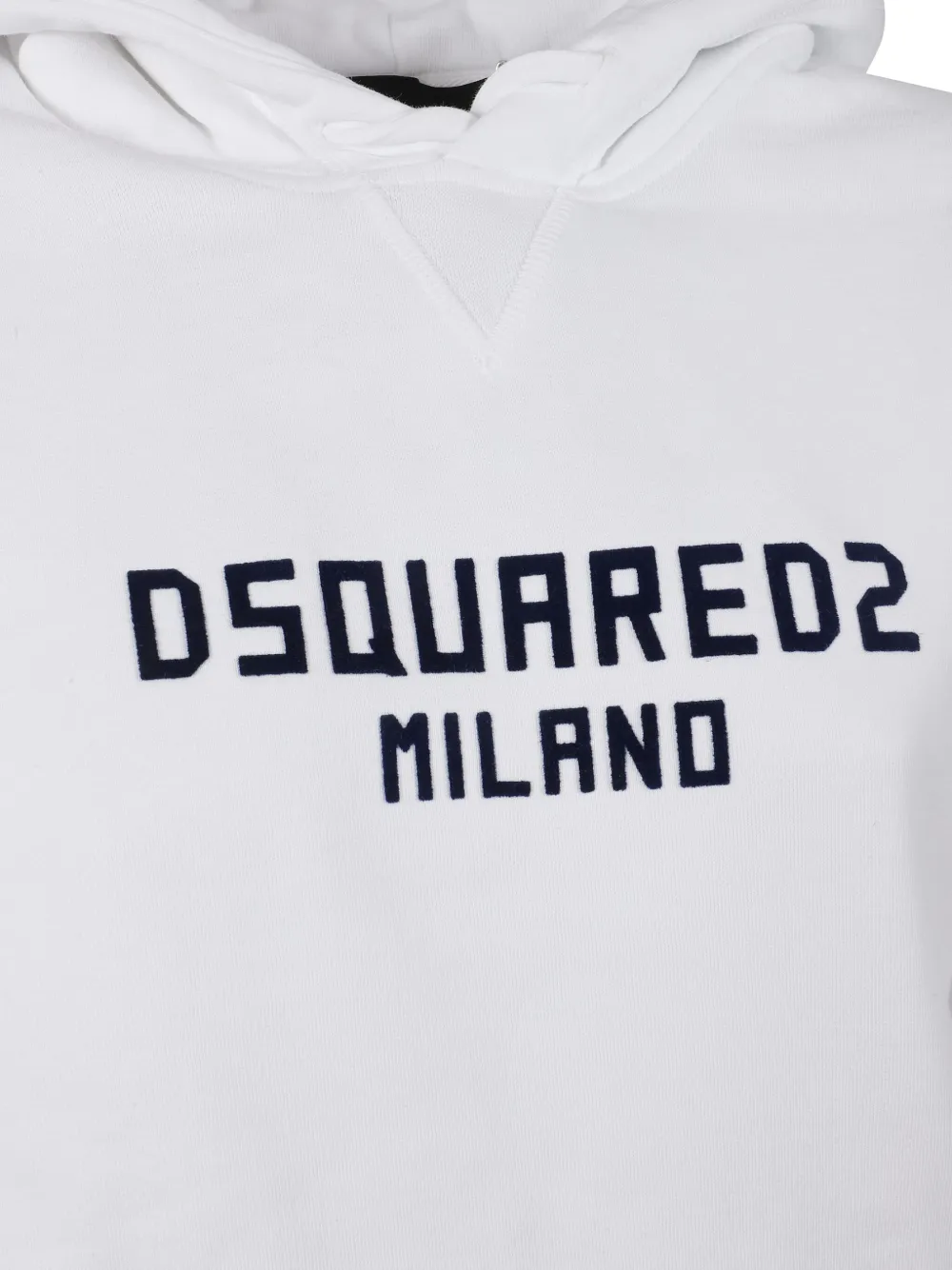 DSQUARED2 Katoenen hoodie Wit
