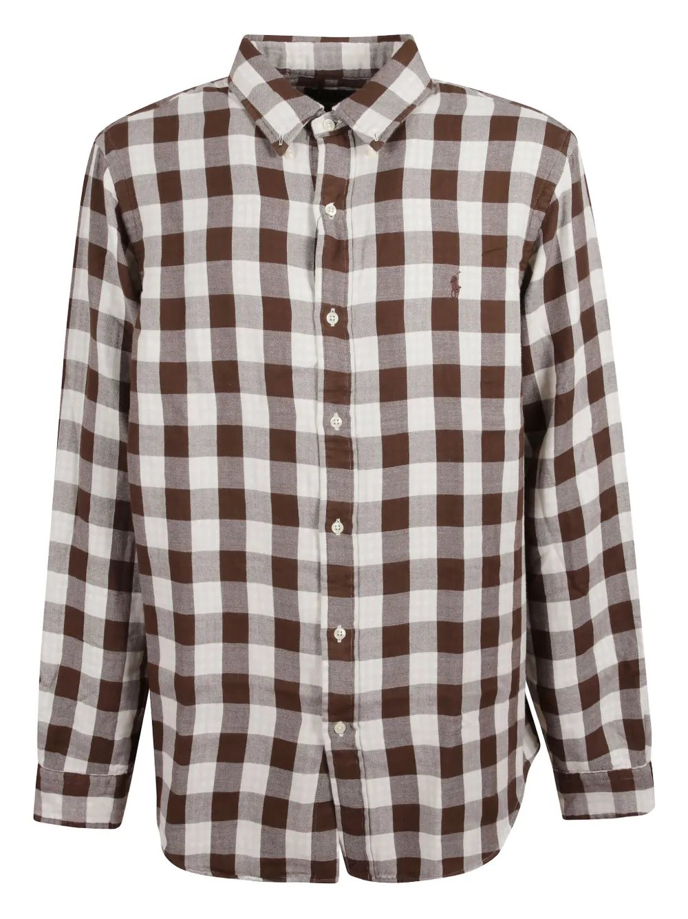 Polo Ralph Lauren チェック シャツ - ブラウン Polo Ralph Lauren チェック シャツ - ブラウン