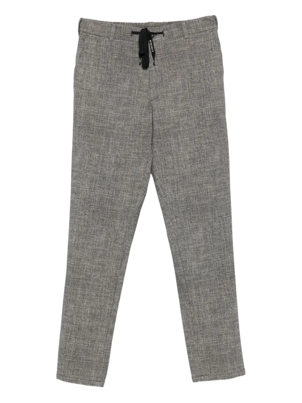 Circolo 1901 drawstring cotton-blend trousers | Grey | Image 1