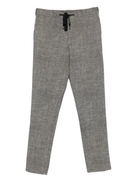 Circolo 1901 drawstring cotton-blend trousers