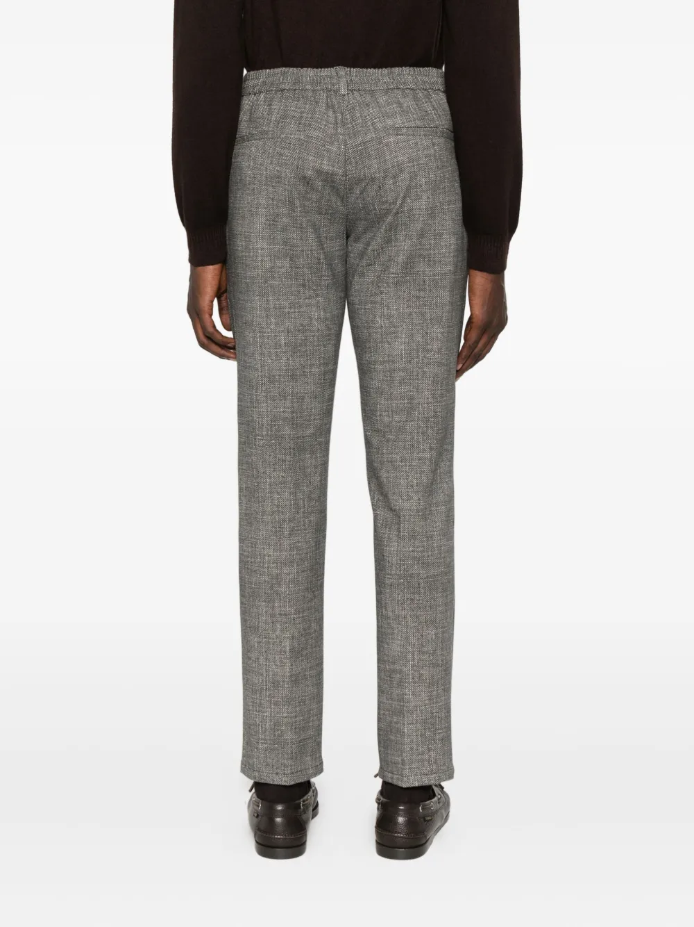 Circolo 1901 drawstring cotton-blend trousers Grijs