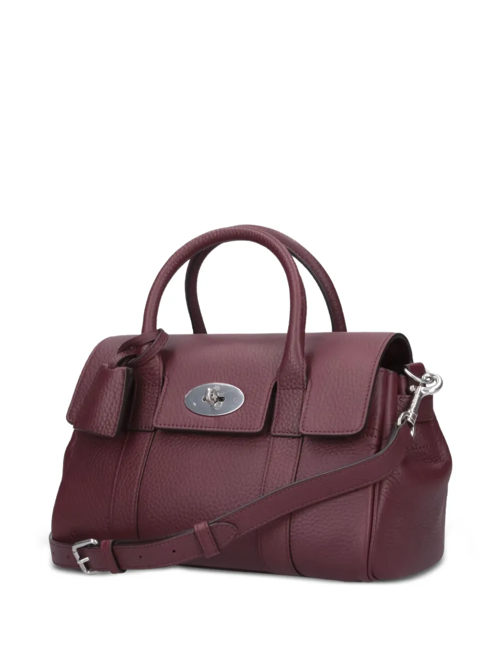 Mulberry Bayswater shopper met Postman's-slot Violet