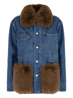 未使用級★アヴァ アドール★ポンチョデザイン★リアルファーポケットコート 未使用級☆アヴァ アドール☆ポンチョデザイン☆リアルファーポケット