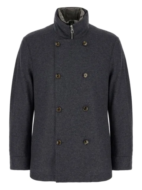 Montecore button zip peacoat