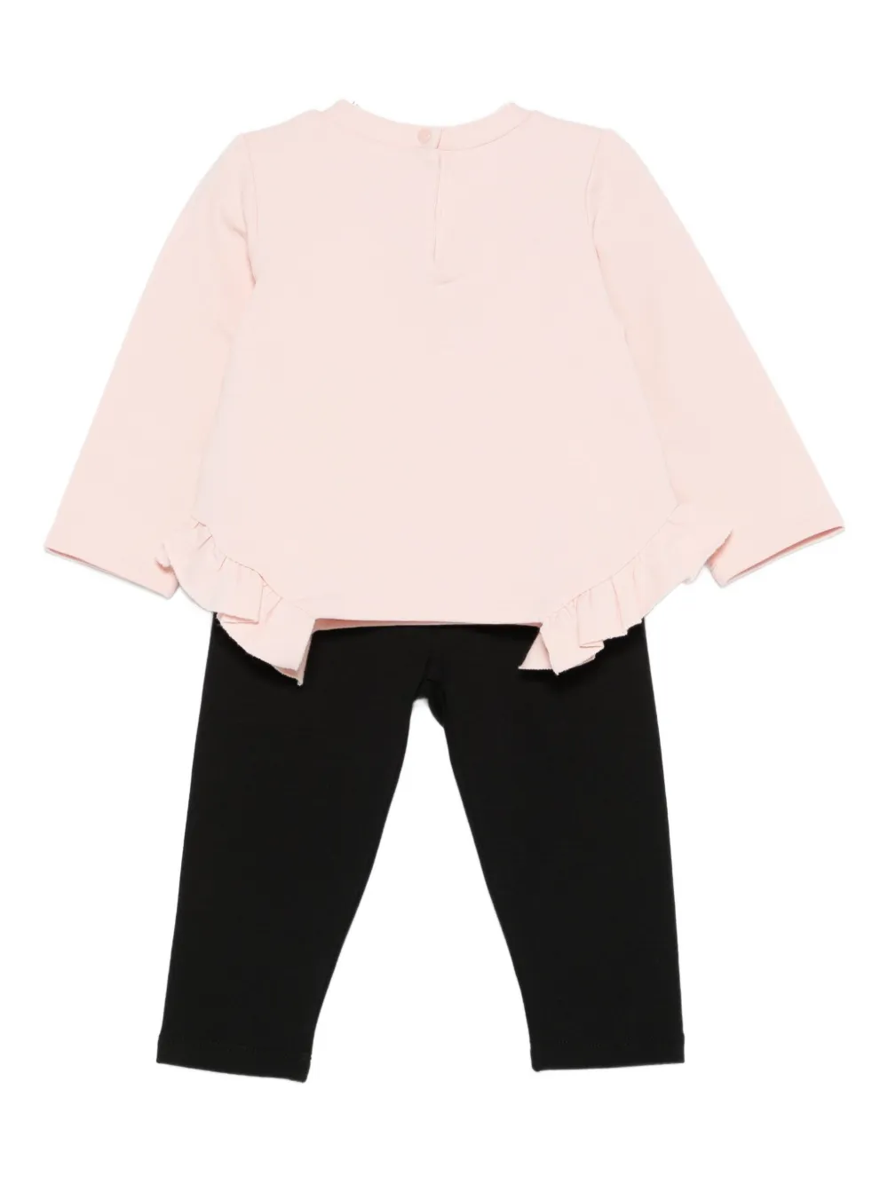 Liu •jo Telephone-print Trouser Set In Black