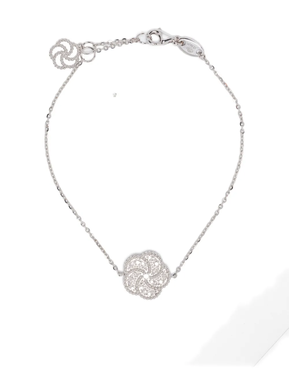 LA PRIMA GIOIELLI Bracciale in oro bianco 18 carati con diamanti - Argento