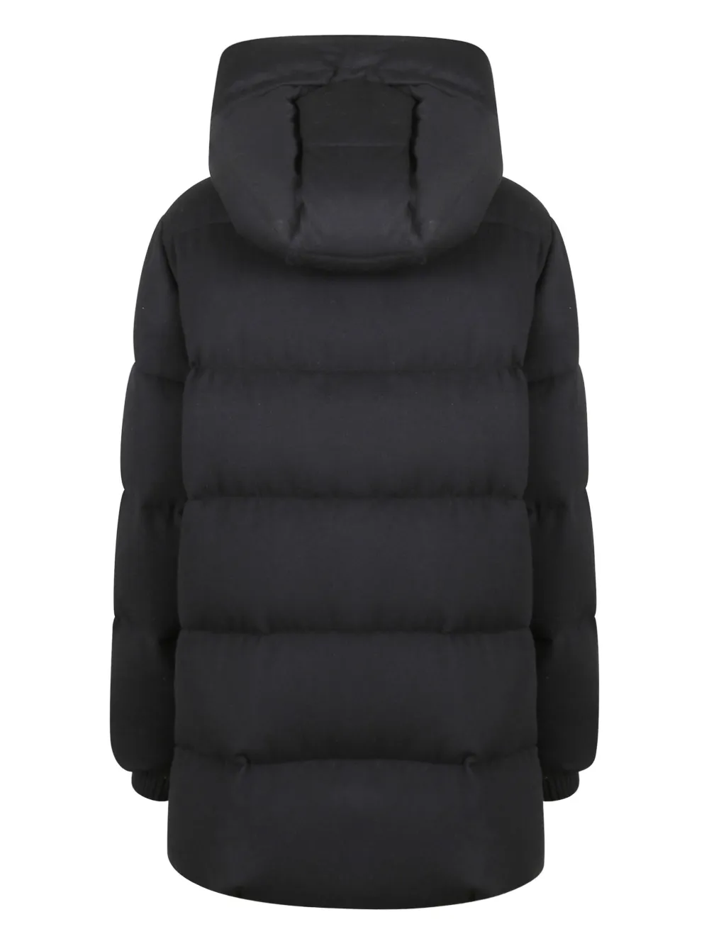 Moorer Carinzia Hooded Coat In Black