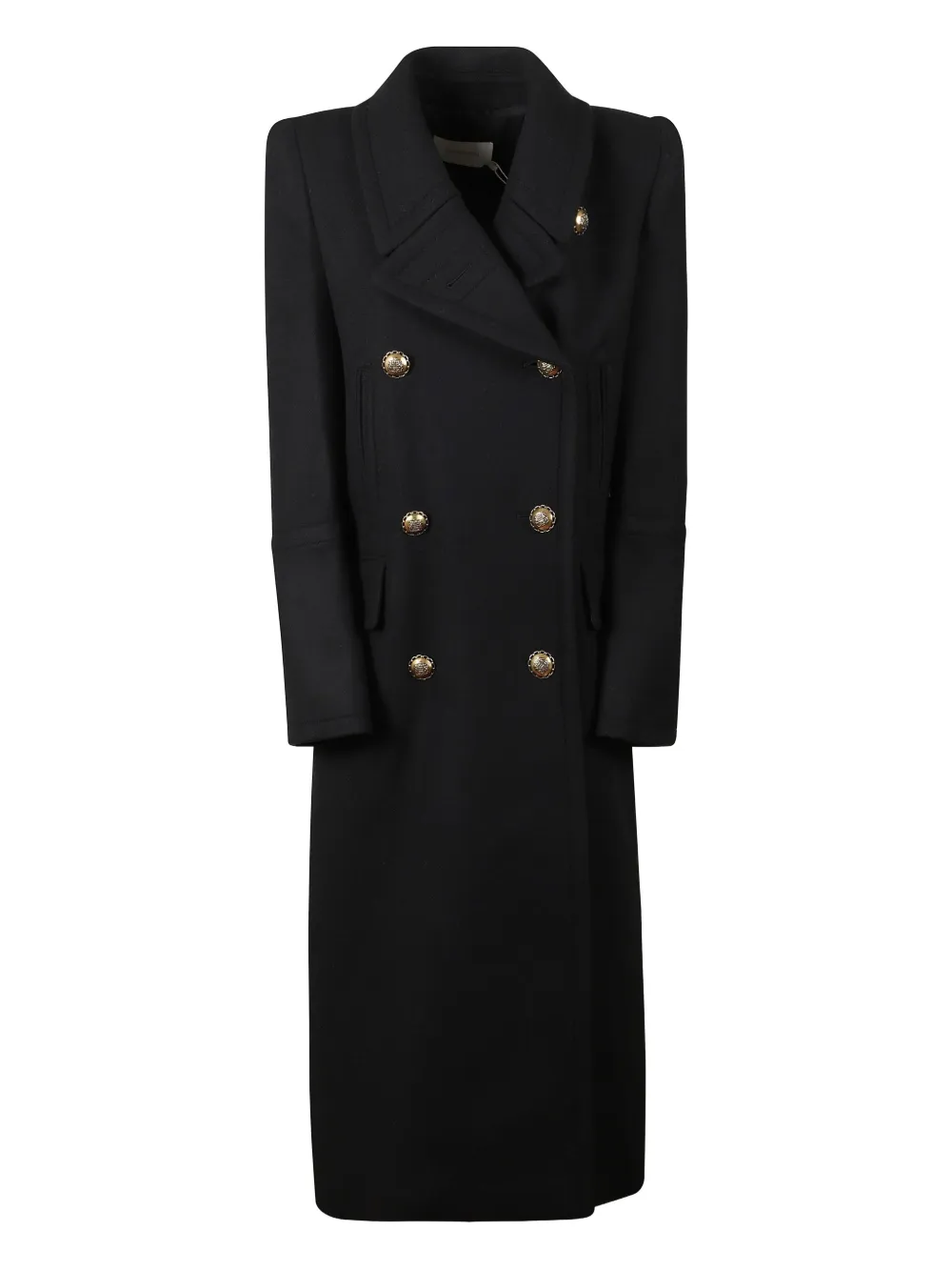 ZIMMERMANN Hypnotic double-breasted coat | Black | Image 1