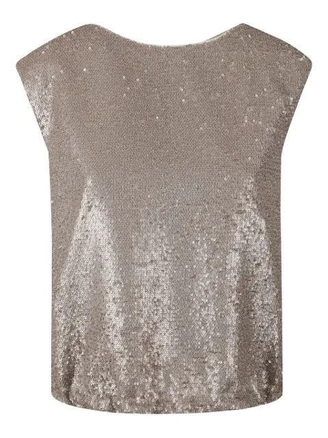 Herno sequinned top