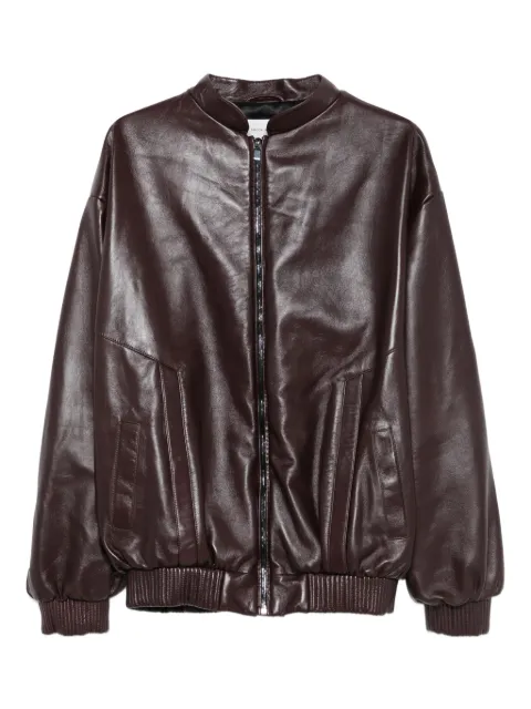 Magda Butrym zip-fastening ribbed-cuff jacket