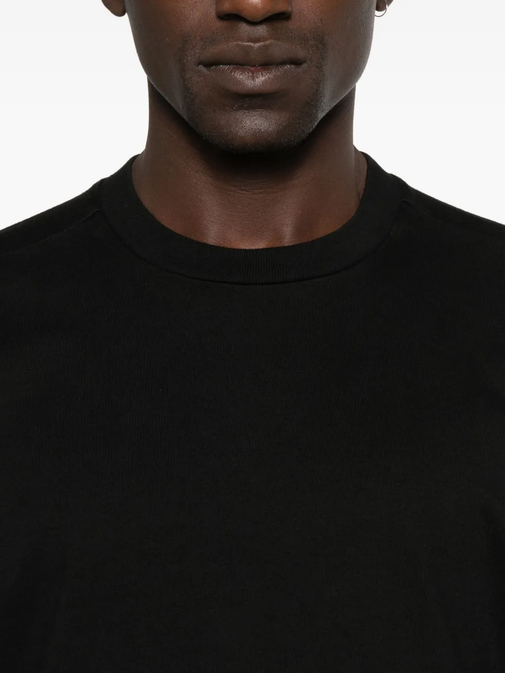 Stone Island Sweater met logopatch Zwart