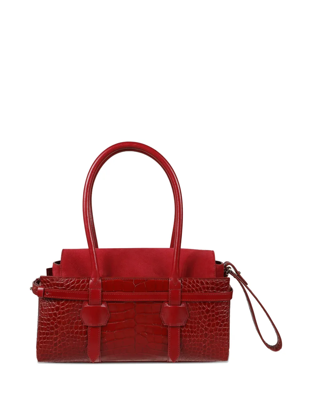DSQUARED2 logo-plaque tote bag - Rood