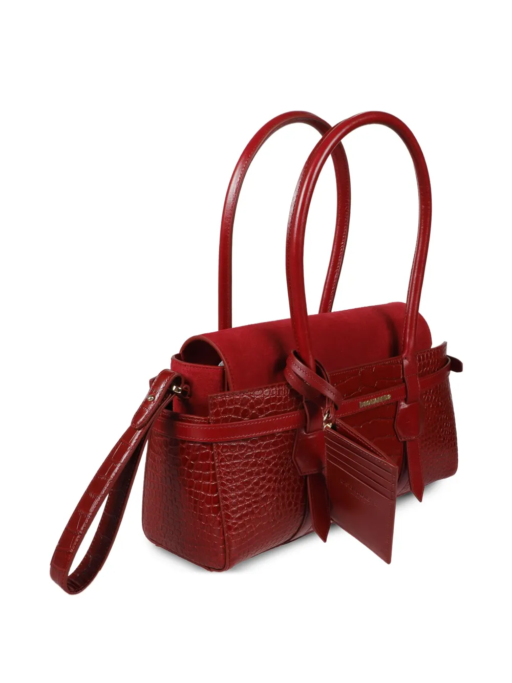 DSQUARED2 Heuptas met logoplakkaat Rood