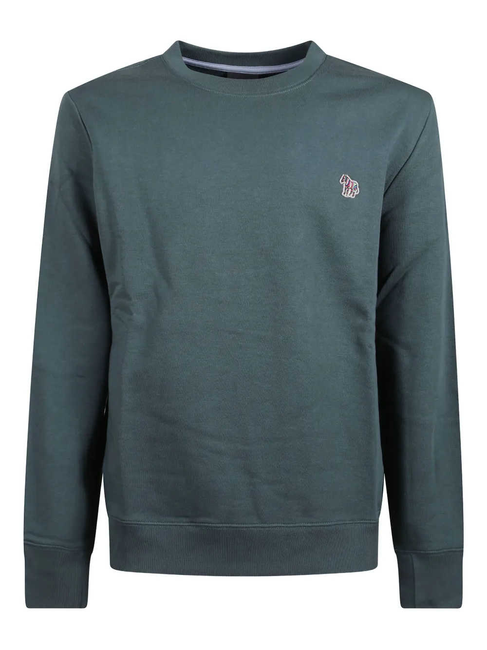 Paul Smith zebra embroidered sweater | vert | Image 1