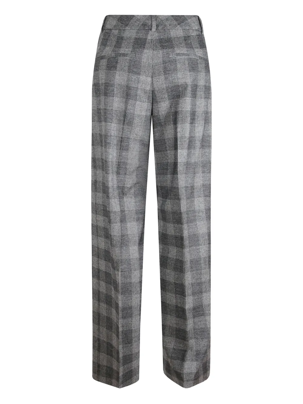 Peserico Geruite broek - Grijs