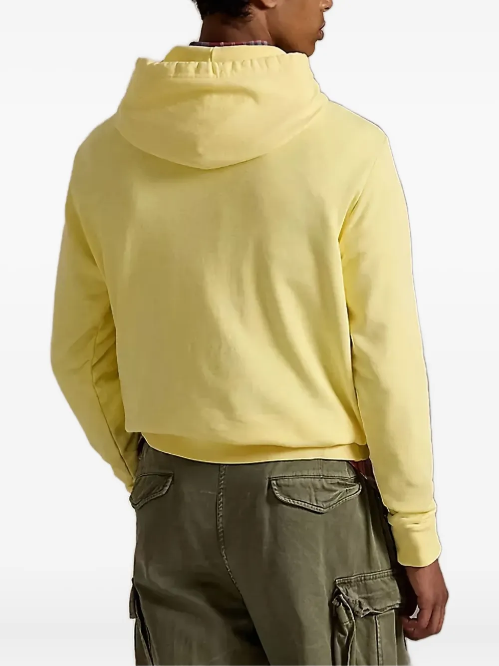 Polo Ralph Lauren Cotton French Terry Hoodie In Yellow
