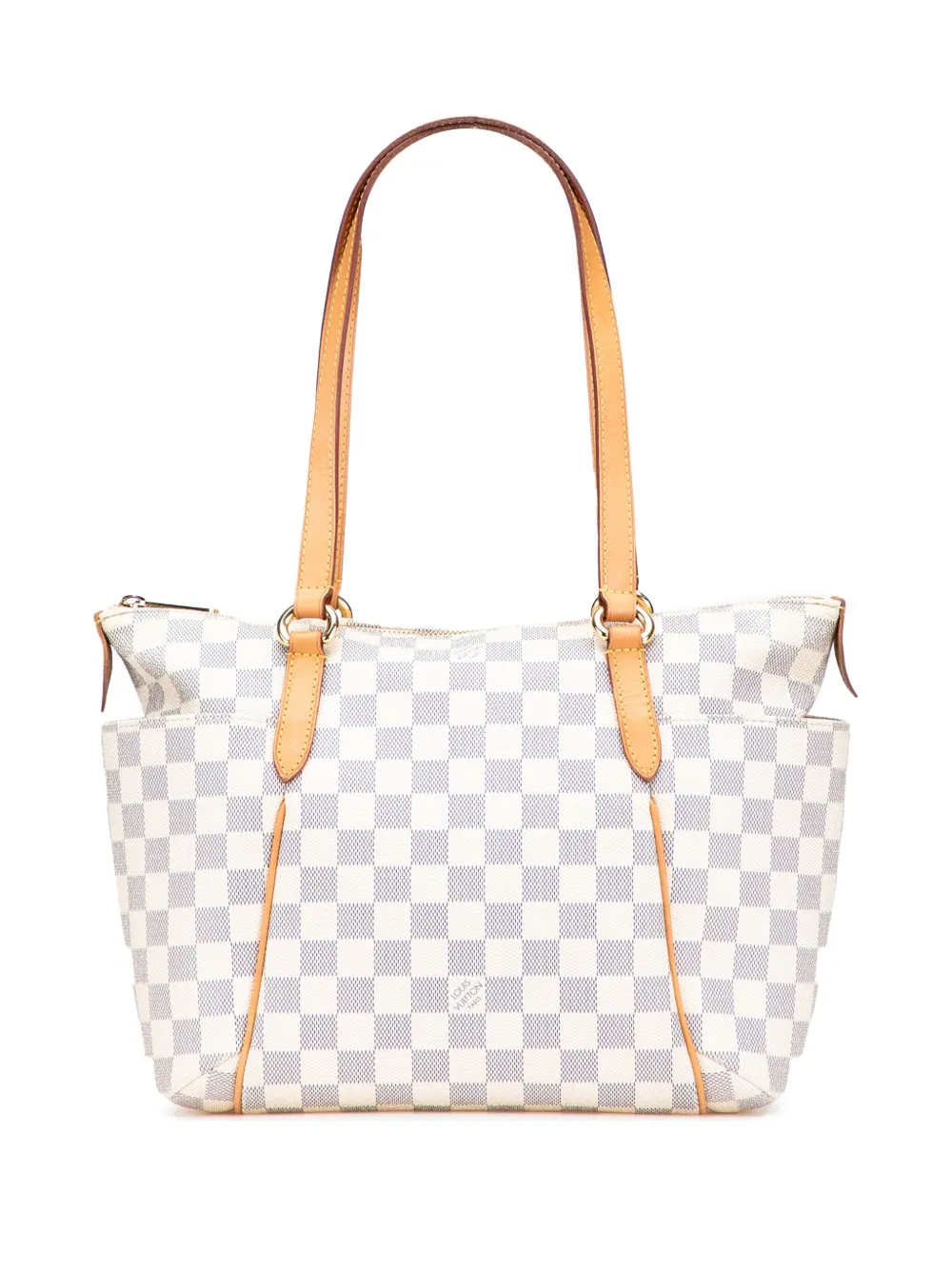 Louis Vuitton Pre-Owned 2012 ダミエ アズール トータリー PM トートバッグ - ホワイト Louis Vuitton Pre-Owned 2012 ダミエ アズール トータリー PM トートバッグ - ホワイト