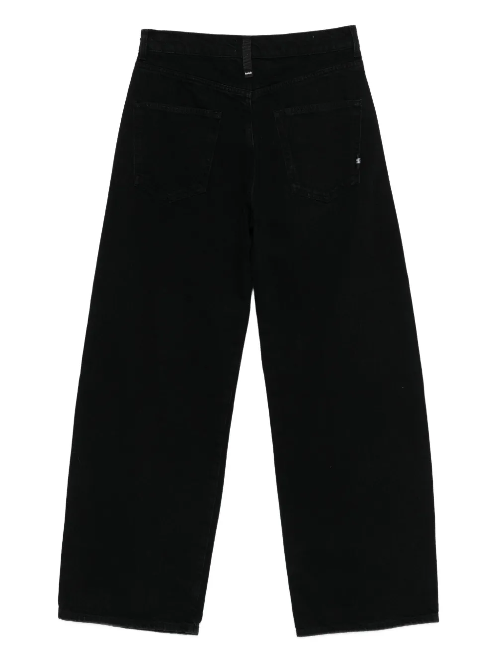 AMISH drawstring-waist jeans - Zwart