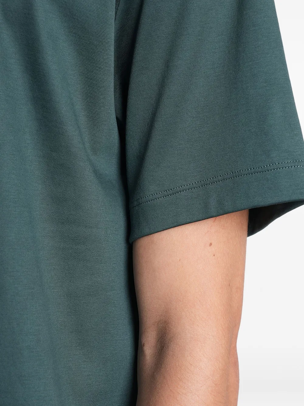 Giorgio Armani T-shirt met ronde hals Groen