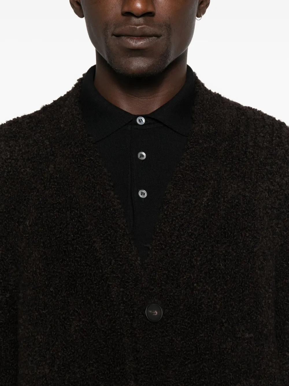 Tagliatore button-front cardigan Bruin