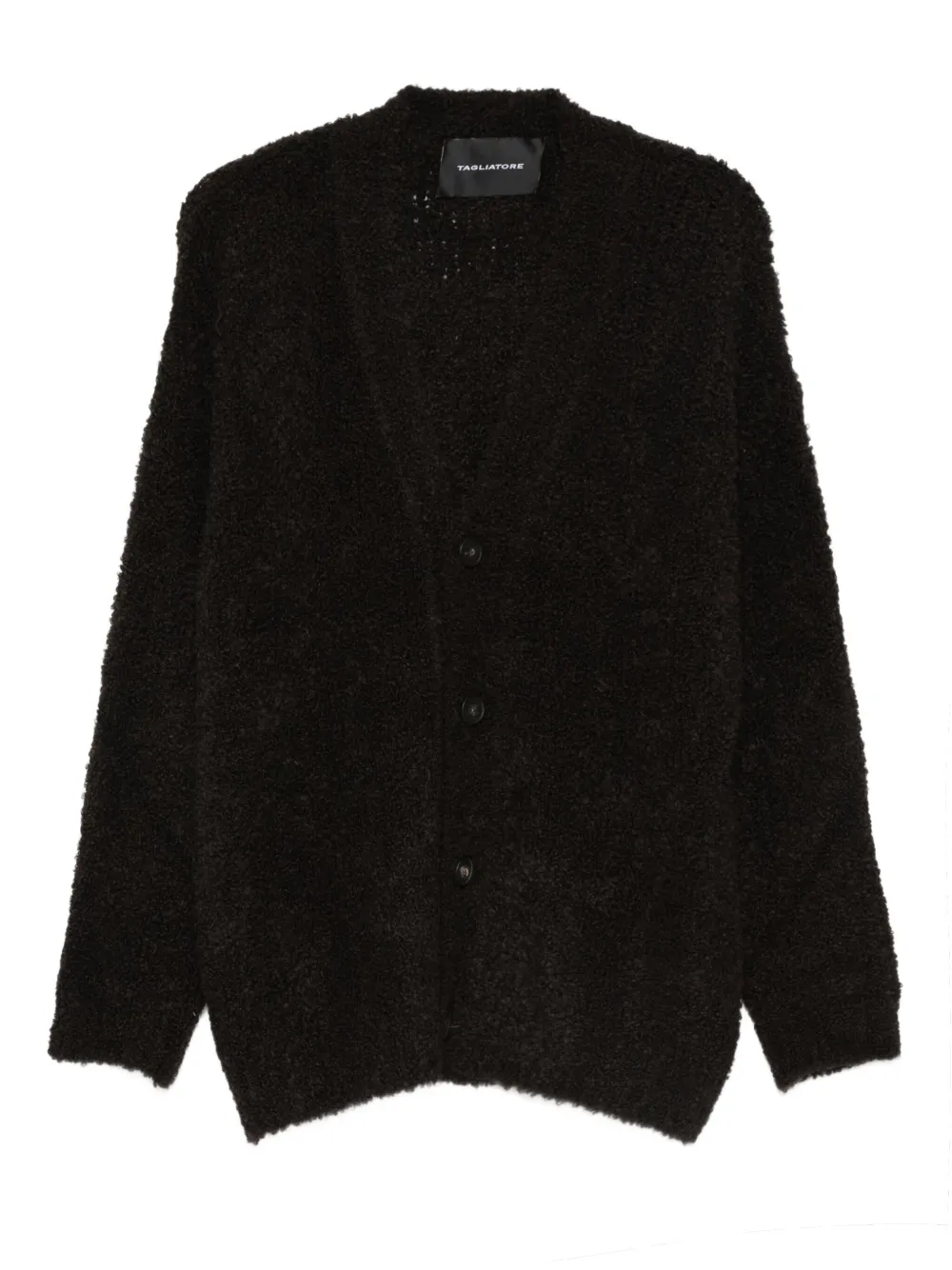 Tagliatore button-front cardigan | Brown | Image 1