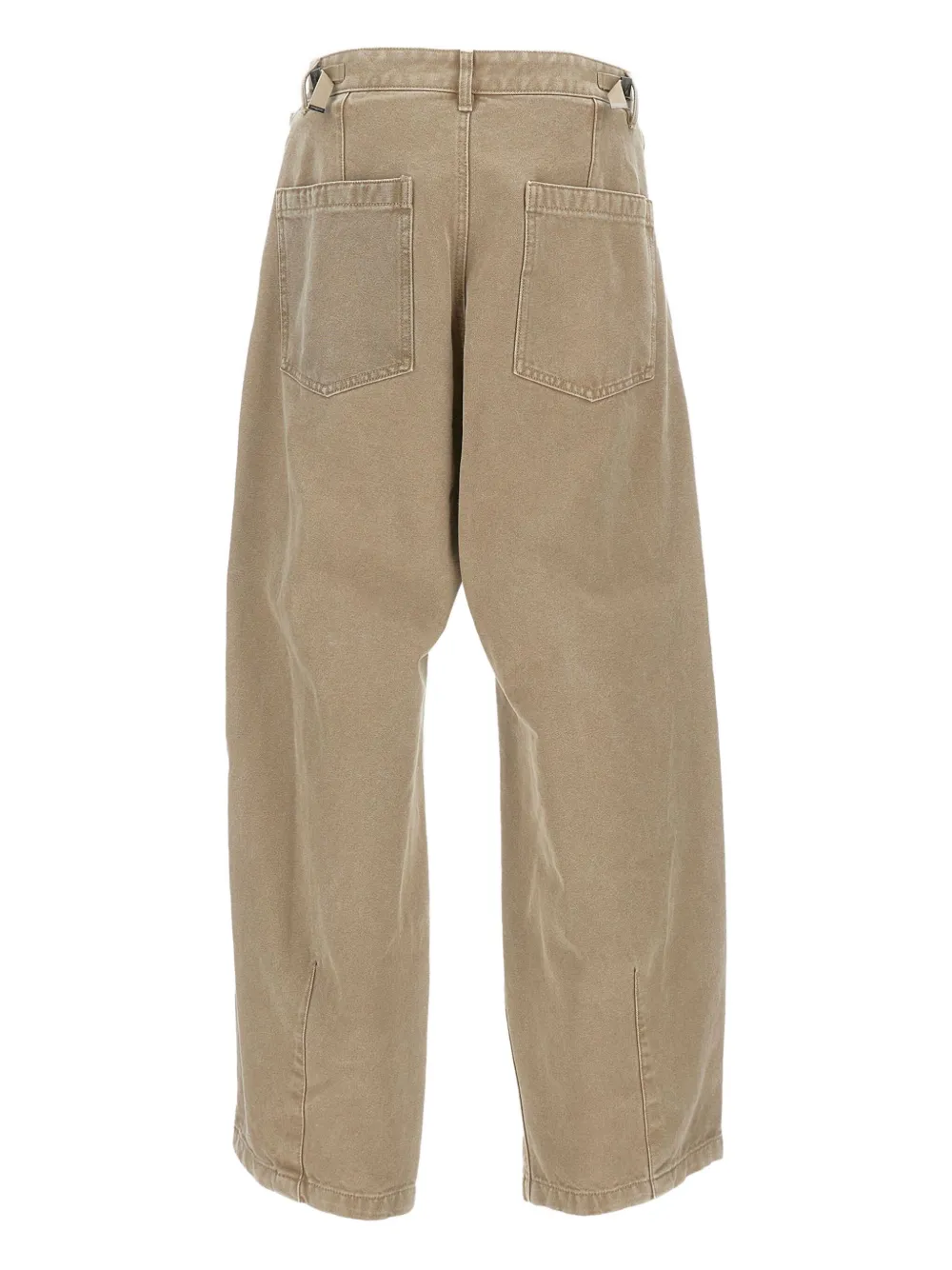 Wooyoungmi Jeans met wijde pijpen - Beige