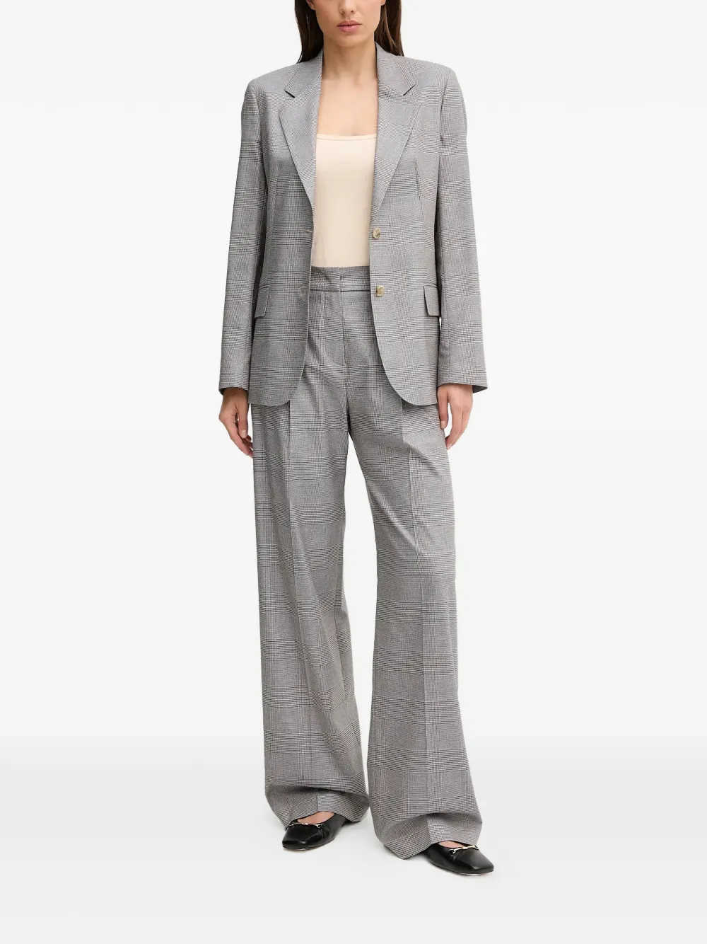  Joop! Josie Checked Blazer - Grey 