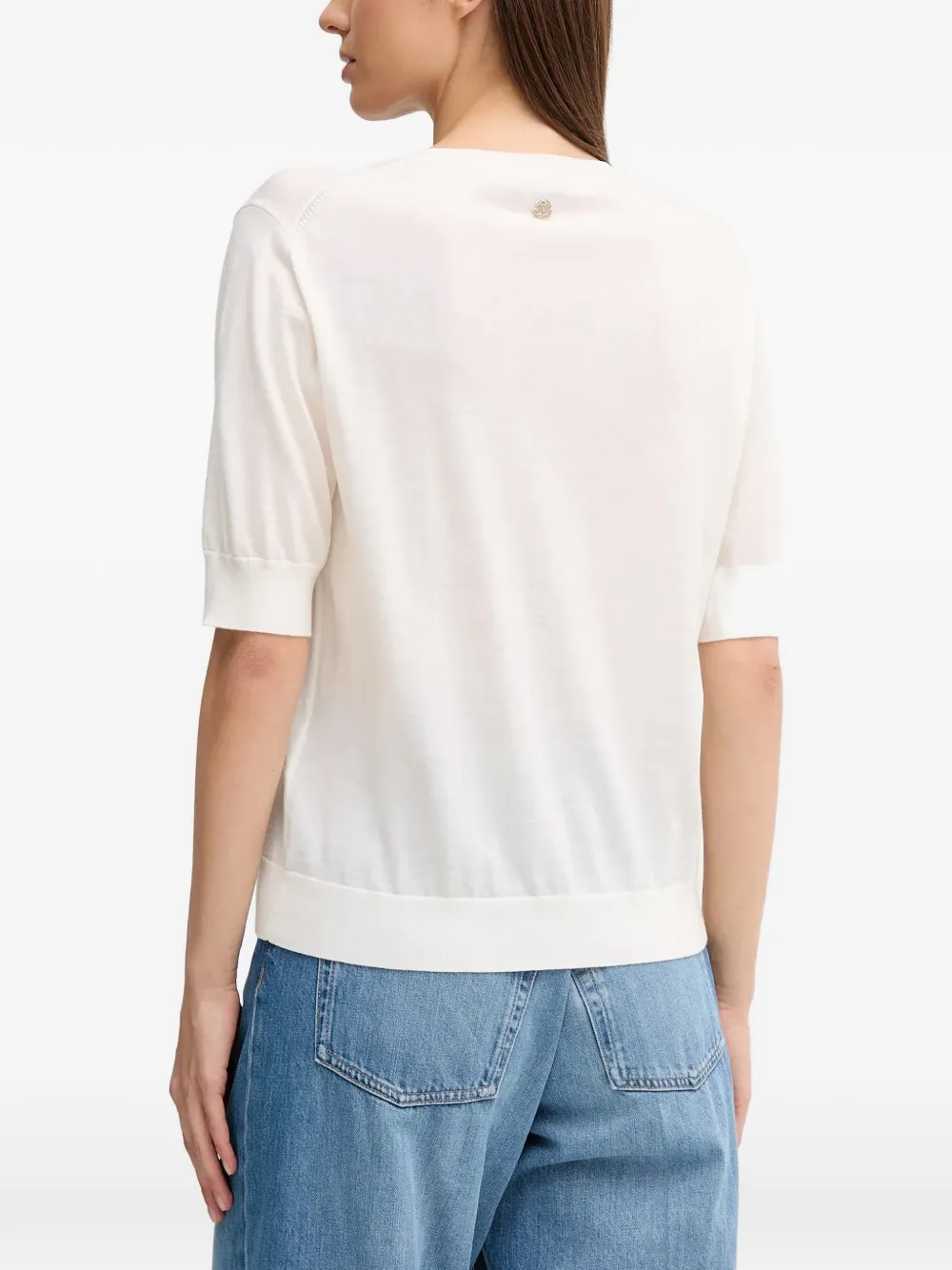  Joop! Kajol V-neck Top - White 