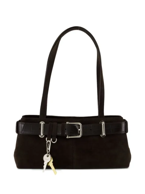 Osoi Brocle buckled suede mini bag