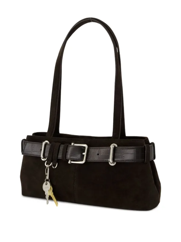 Osoi Brocle スエード ミニバッグ | ブラック | FARFETCH JP