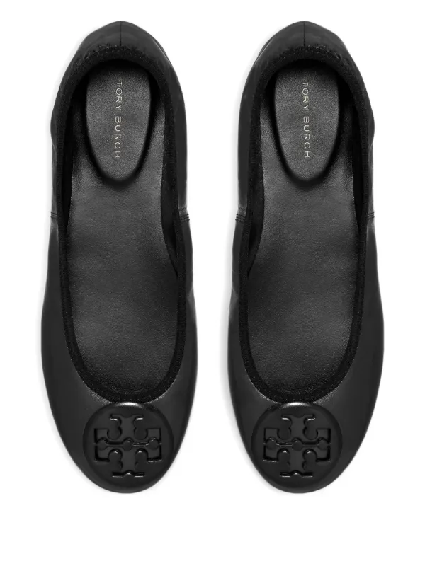 Tory Burch Reva Ballet Flats Black FARFETCH PH