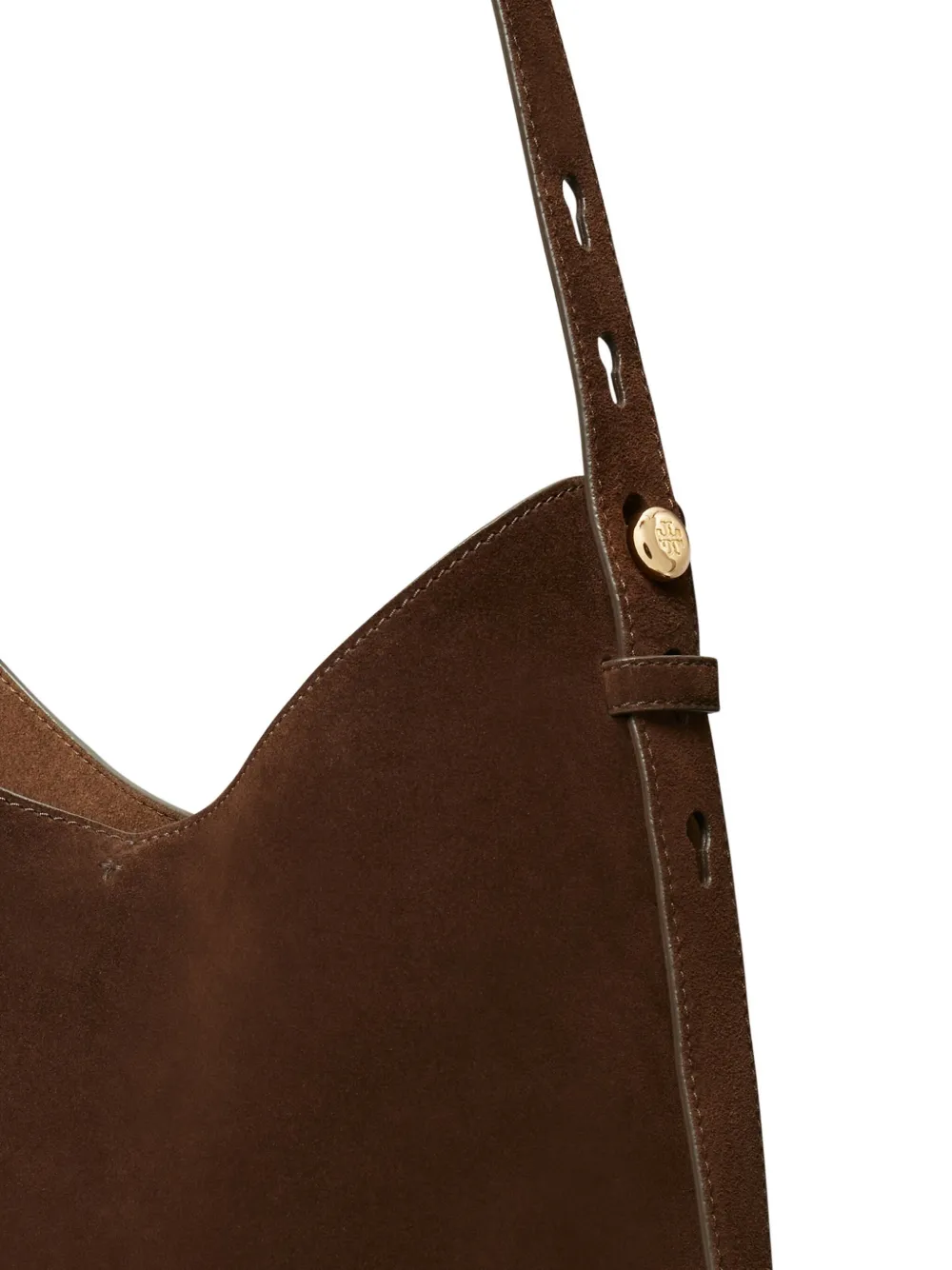 Tory Burch Romy suède shopper Bruin