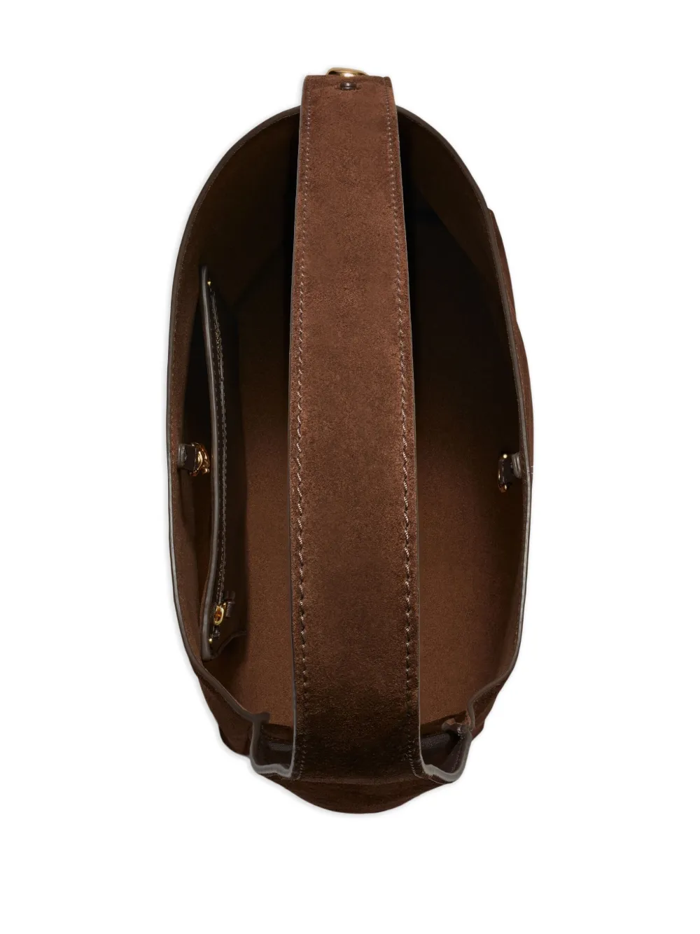 Tory Burch Romy suède shopper Bruin