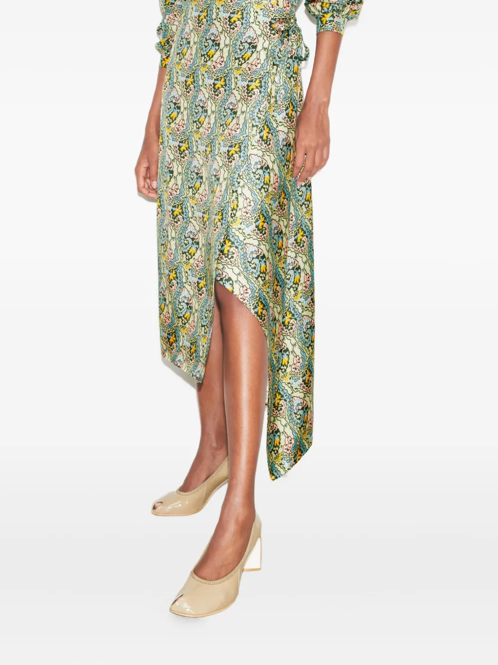Tory Burch Asymmetrische rok Blauw