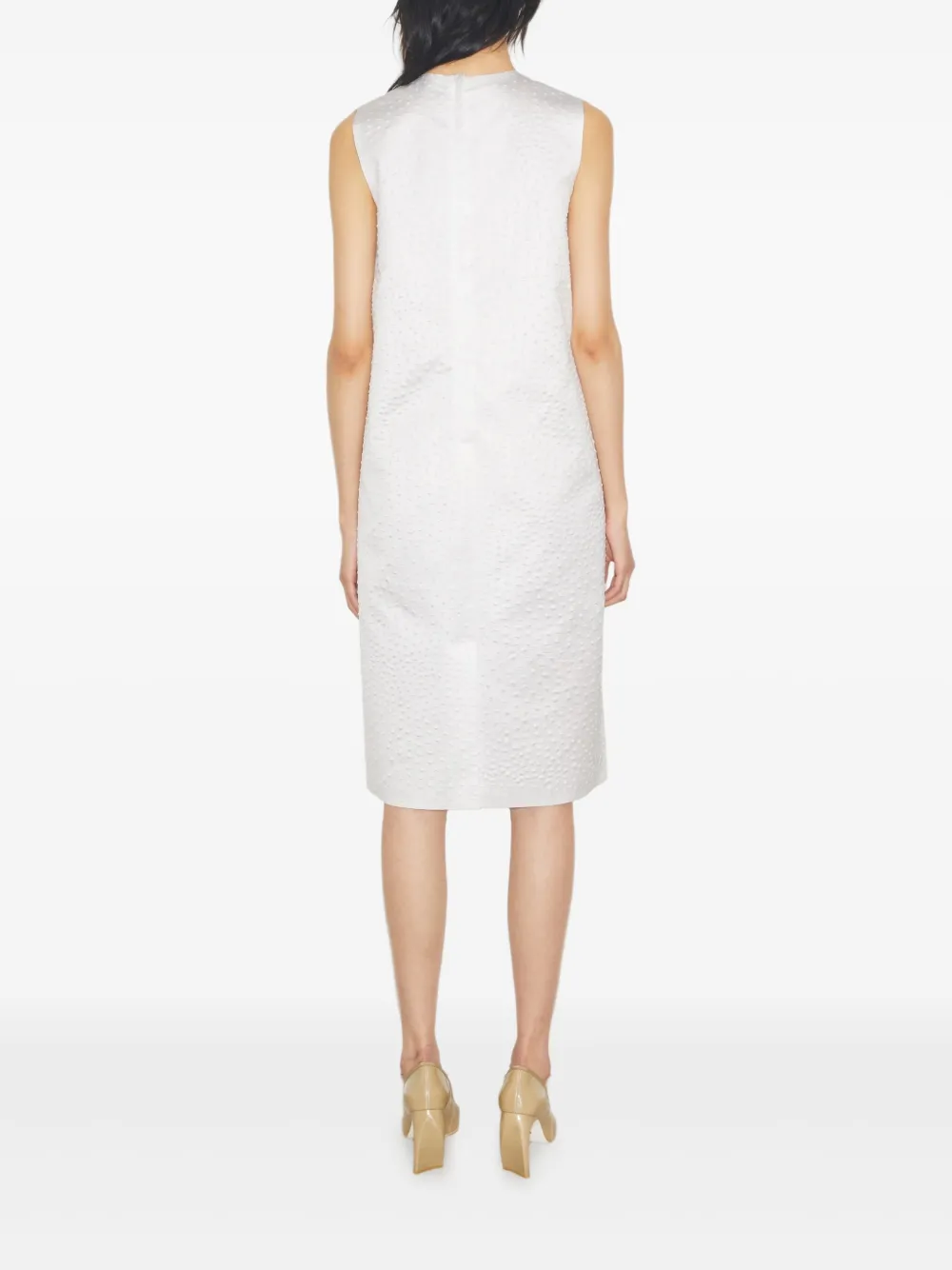 Tory Burch Mouwloze midi-jurk Wit