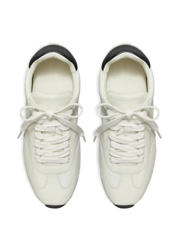 TORY BURCH|SNEAKERS (148597-006) Tory Burch Leather Perforated Sneakers | White | FARFETCH CA