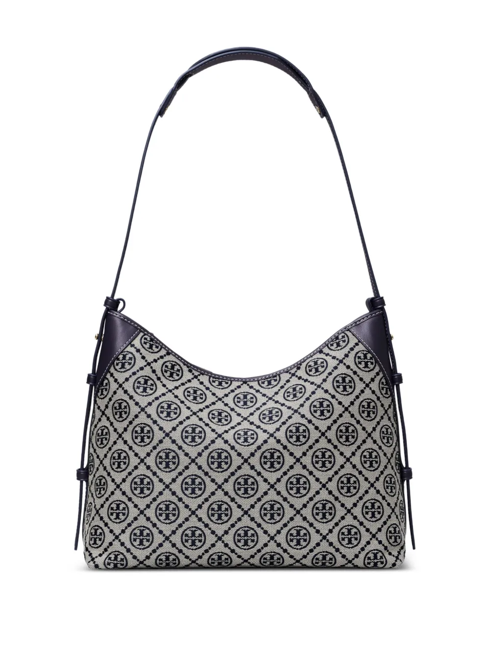 Tory Burch Schoudertas met monogram Blauw