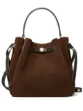 Tory Burch suede bucket bag - Brown