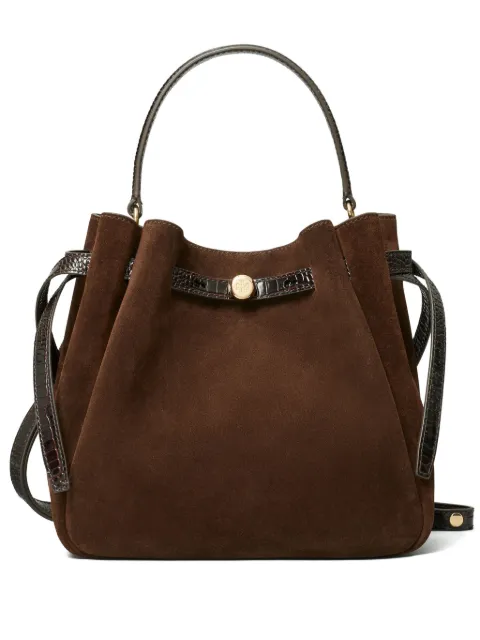 Tory Burch suede bucket bag