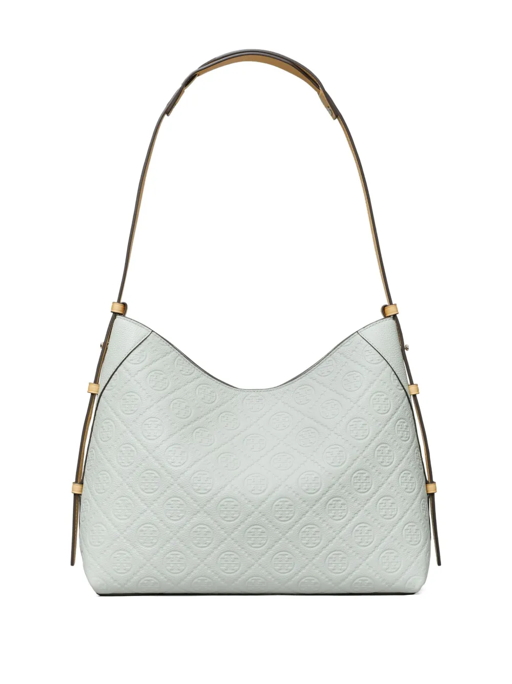 Tory Burch T-monogram Shoulder Bag In Green