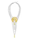 Tory Burch layered necklace - Silver