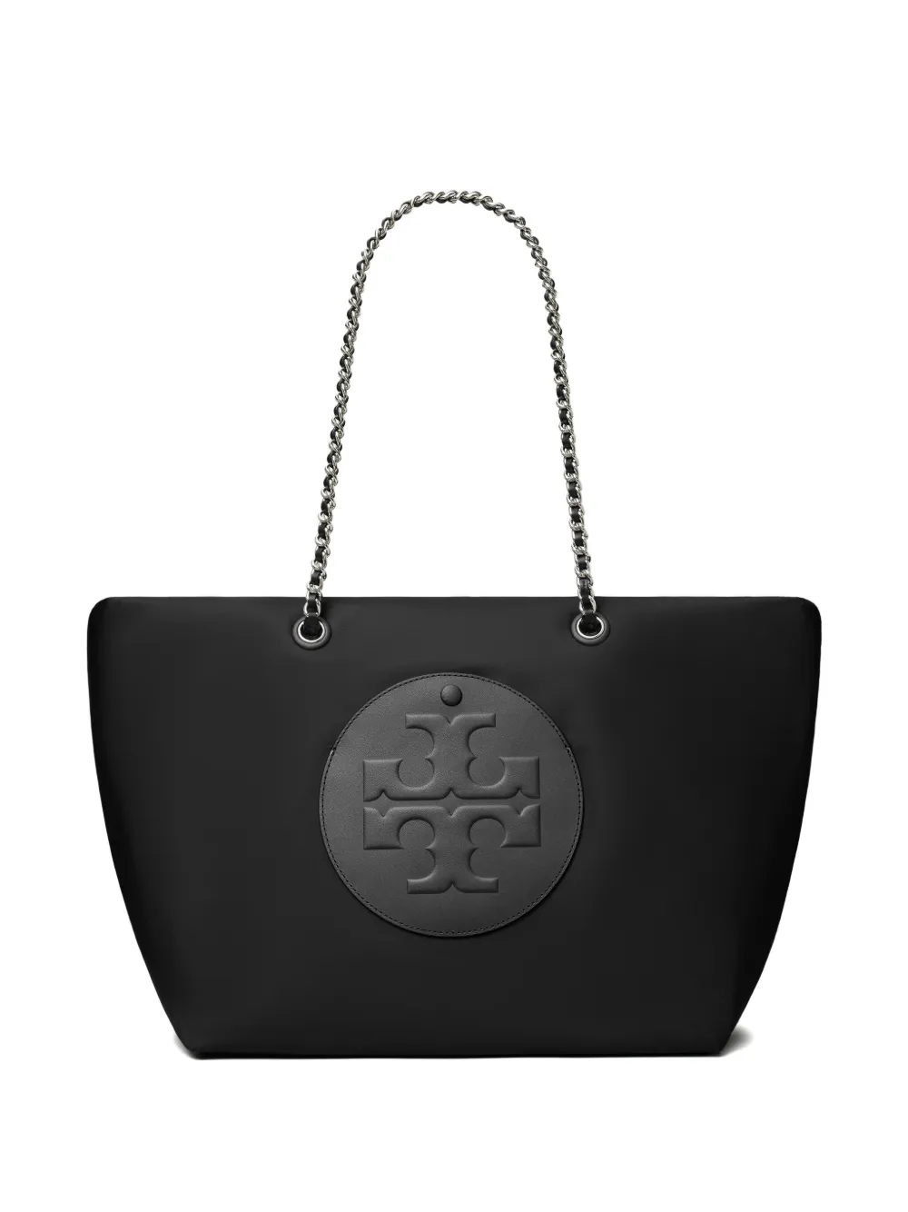 Tory Burch Large Ella Tote Bag In Black