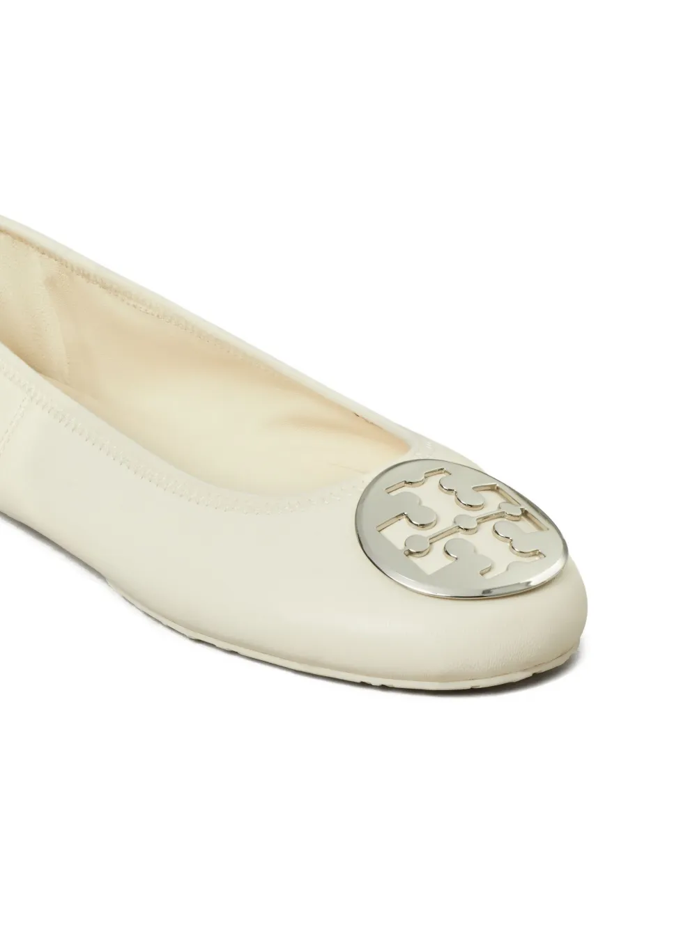 Tory Burch Reva ballerina's Beige
