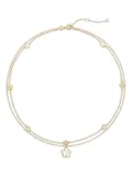 Tory Burch Kira flower-embellished layered necklace - Gold