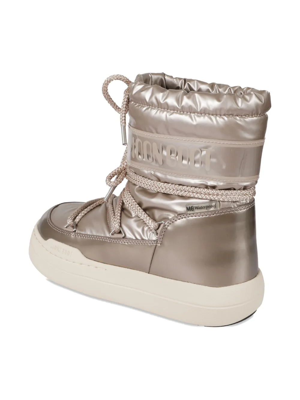 Moon Boot Park Logo Lace-up Snow Boots In Multi