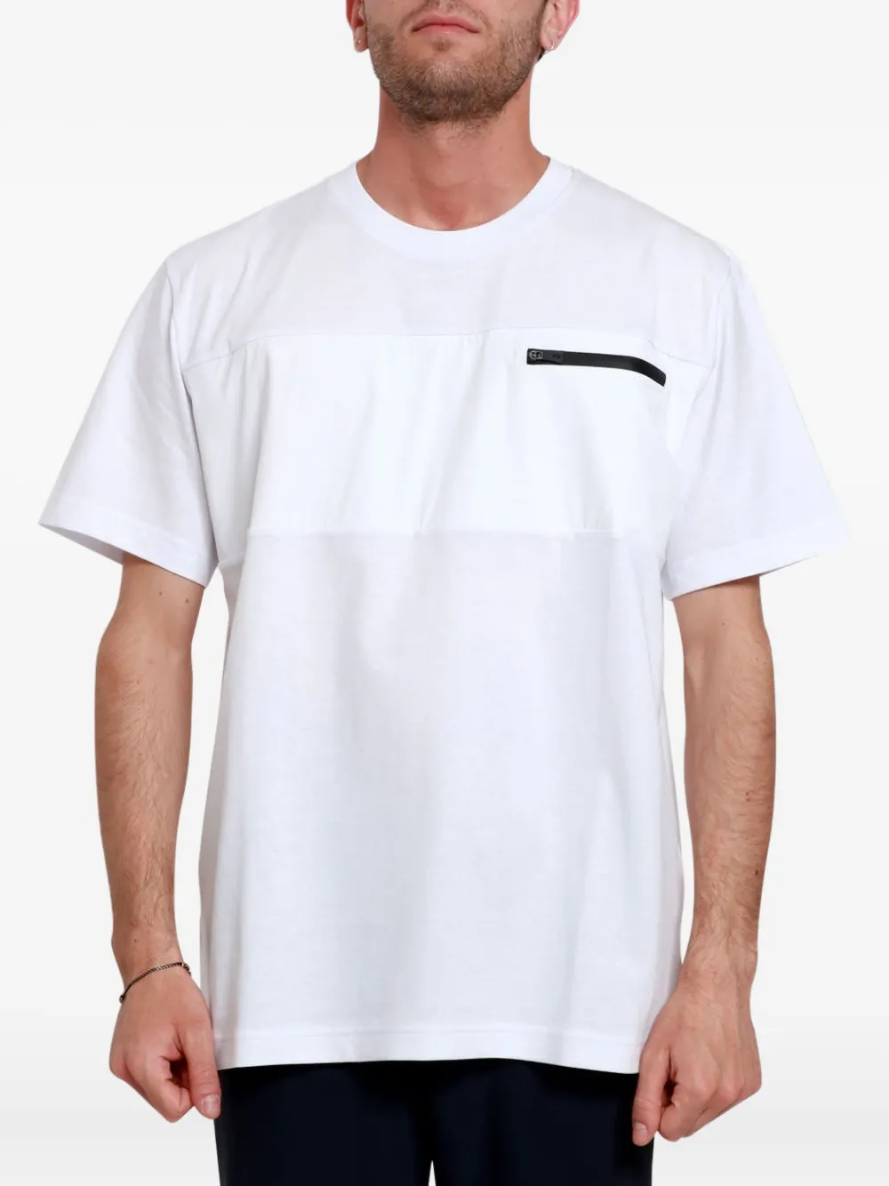 Herno zip-pocket panelled T-shirt | T-Shirts | Image 2