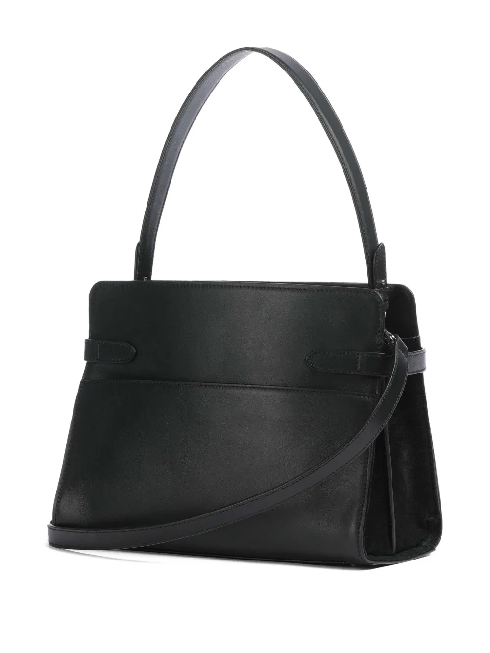 Le Tanneur buckle-strap shoulder bag - Zwart