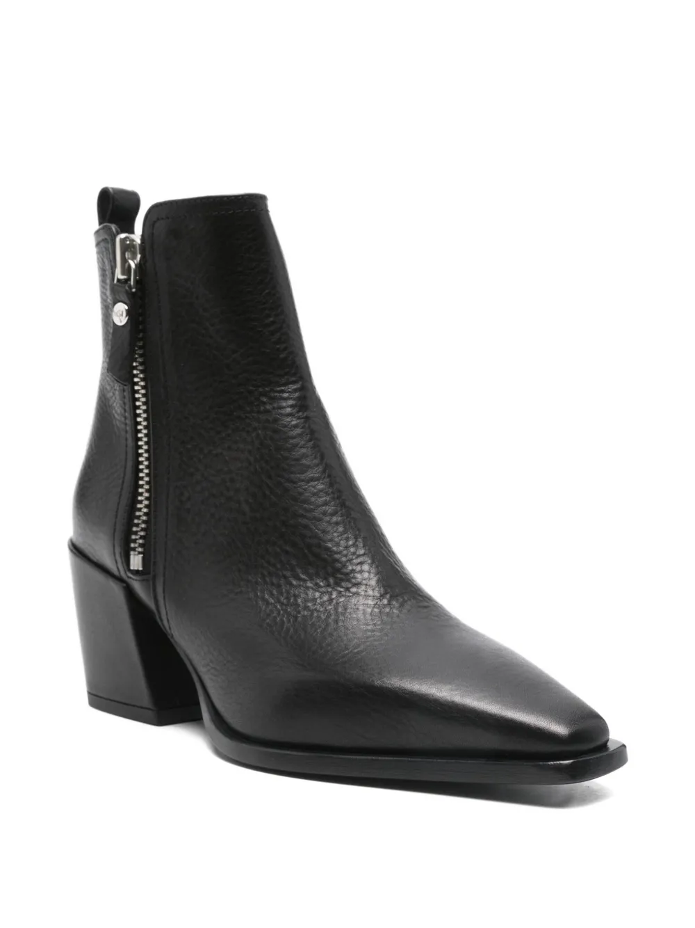 Agl Attilio Giusti Leombruni 65mm Pointed-toe Boots In Black