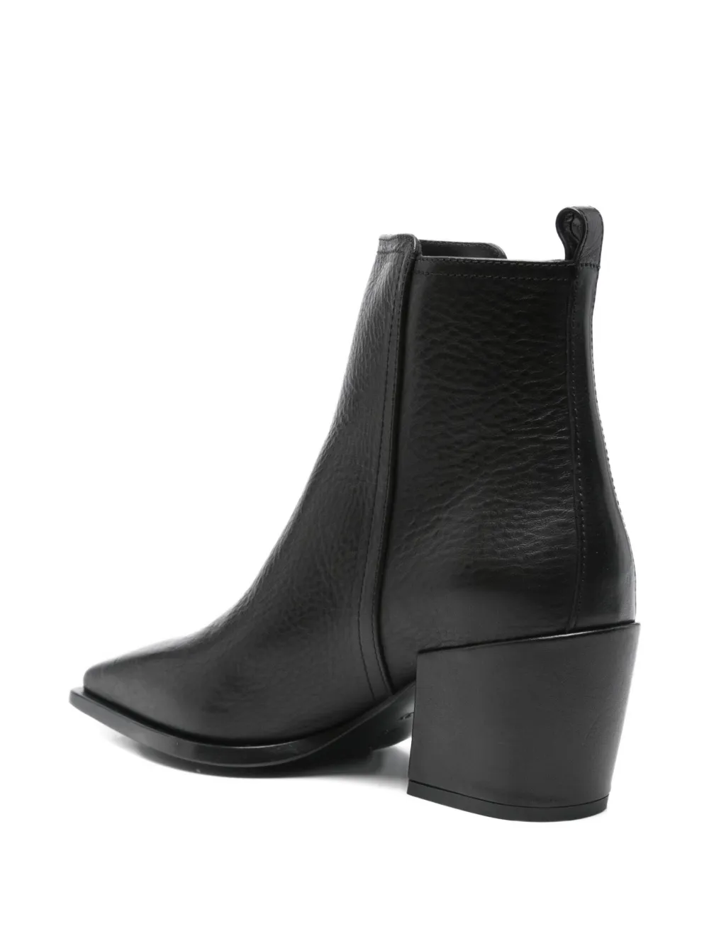 Agl Attilio Giusti Leombruni 65mm Pointed-toe Boots In Black