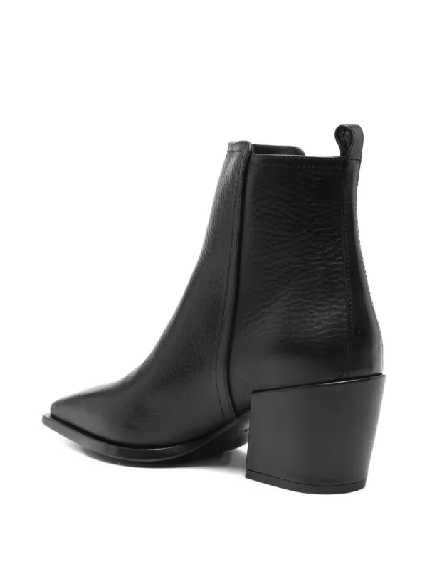 AGL 65mm pointed-toe Boots Black FARFETCH UZ